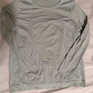 lululemon light blue long sleeve